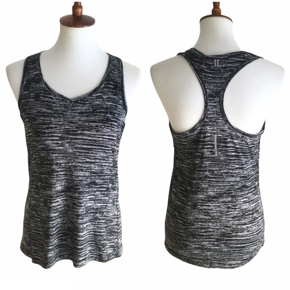 NIKE Women’s Miler Running Racerback Tank Top Size Medium